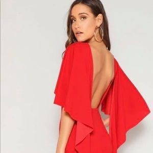 Boutique NWOT size 4 Red Cocktail Dress